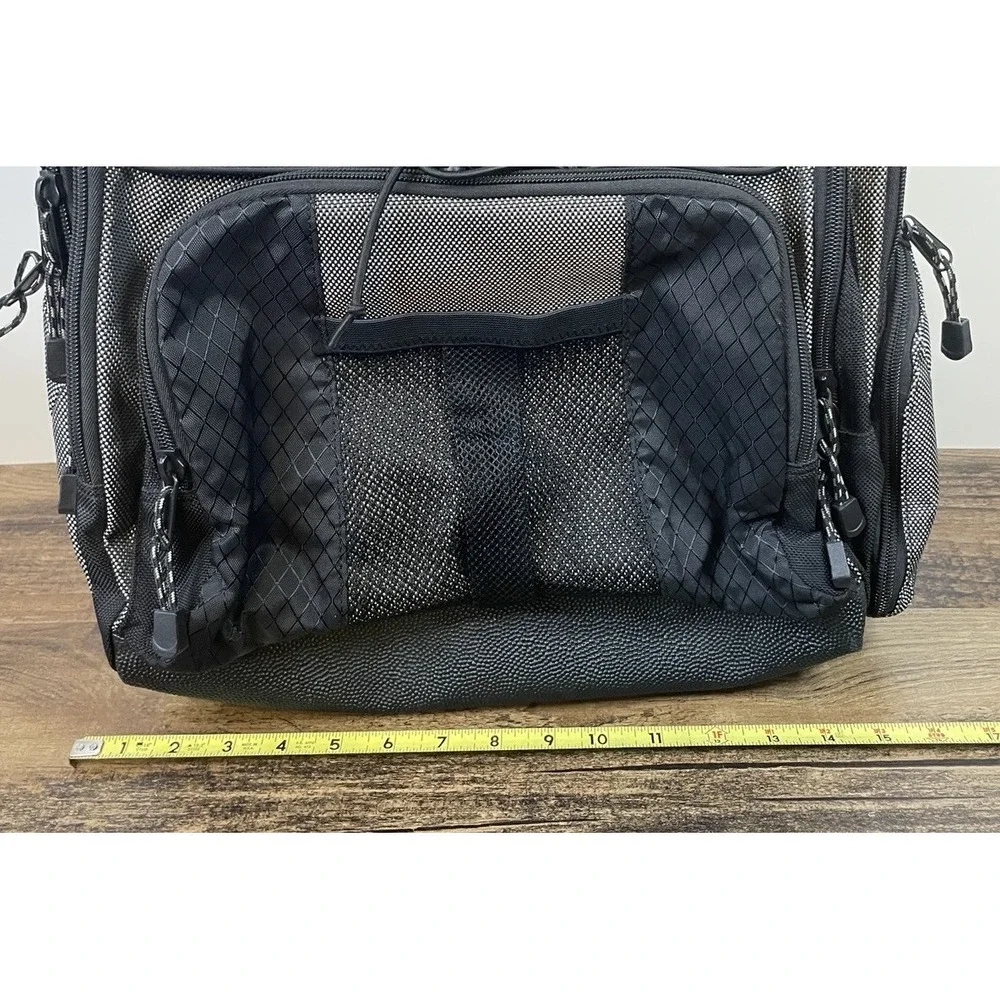 Targus Backpack Laptop Notebook Carry On Book Padded Bag Black Gray Work Career